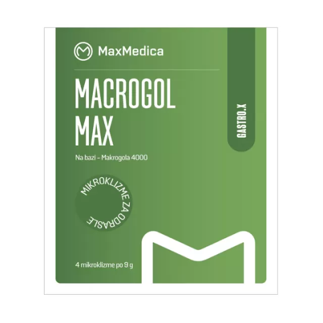 MAXMEDICA MACROGOL MAX KLIZME A4