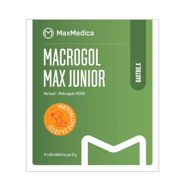 MAXMEDICA MACROGOL MAX JUNIOR KLIZME A4