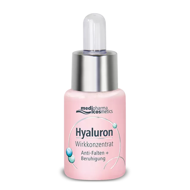 MEDIPHARMA HYALURON AKTIVNI KONCENTRAT + OBNOVA KOŽE 13ML