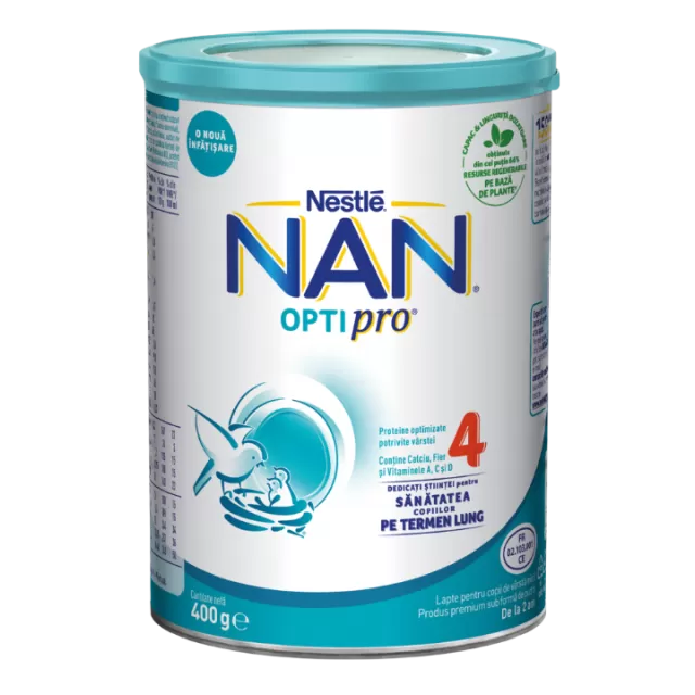 NESTLE NAN 4 OPTIPRO MLEKO 400G