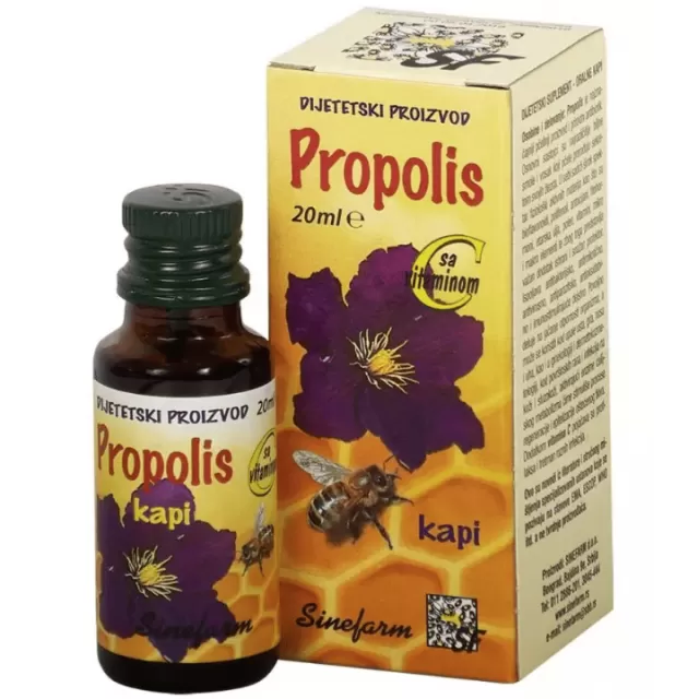 PROPOLIS KAPI SA C VITAMINOM 20ML