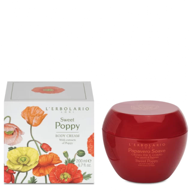 L'ERBOLARIO PAPAVERO SOAVE KREMA ZA TELO 200ML