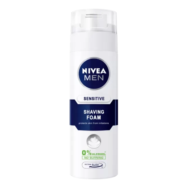 NIVEA MEN PENA ZA BRIJANJE SENSITIV 200ML