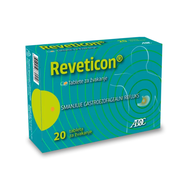 REVETICON 20 TABLETA ZA ŽVAKANJE