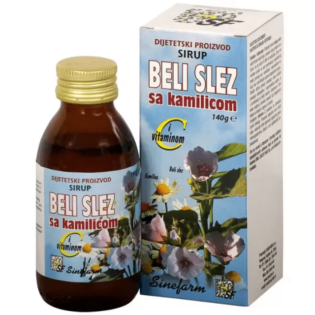 SIRUP OD BELOG SLEZA SA KAMILICOM I C VITAMINOM 140G