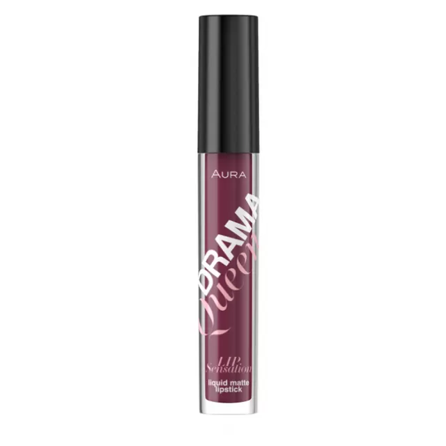 AURA MAT TEČNI RUŽ ZA USNE DRAMA QUEEN 11 4ML