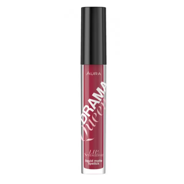 AURA MAT TEČNI RUŽ ZA USNE DRAMA QUEEN 12 4ML