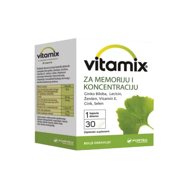 VITAMIX ZA MEMORIJU I KONCENTRACIJU KAPSULE A30