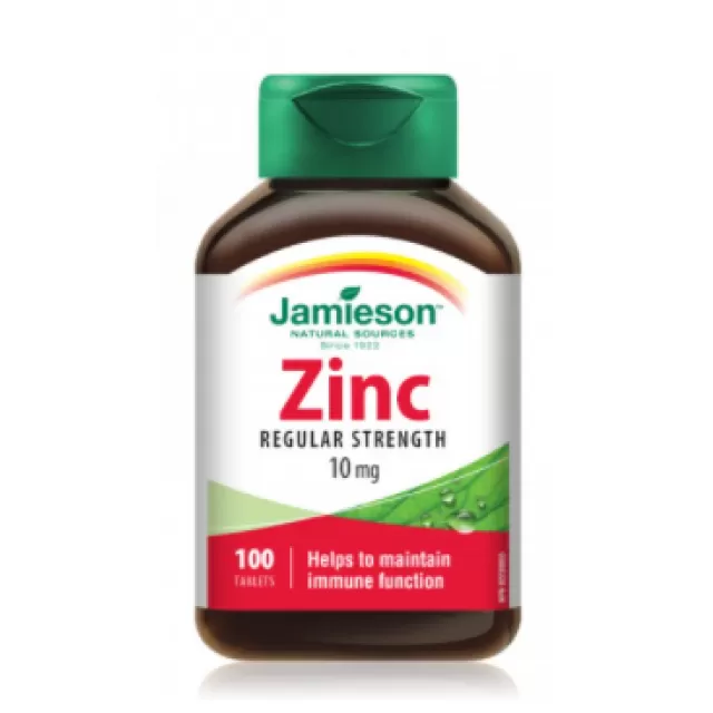 JAMIESON ZINC 10MG TABLETE A100