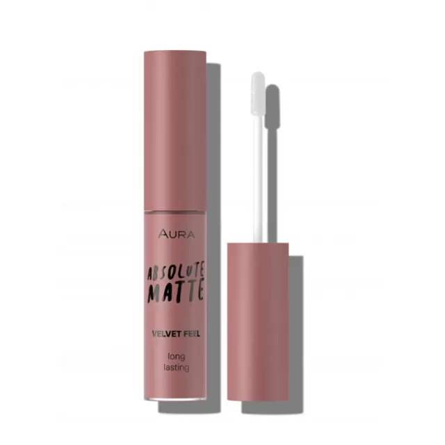 AURA ABSOLUTE MATTE tečni ruž za usne 634 MUST BE LOVE, 7ml