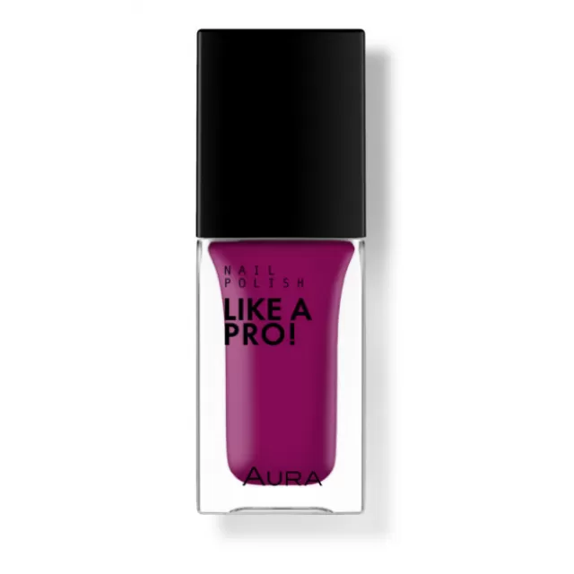 AURA LAK ZA NOKTE LIKE A PRO! 124 PURPLE RED 9,5ML