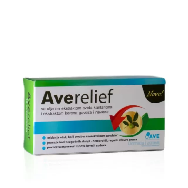 AVERELIEF SUPOZITORIJE A10