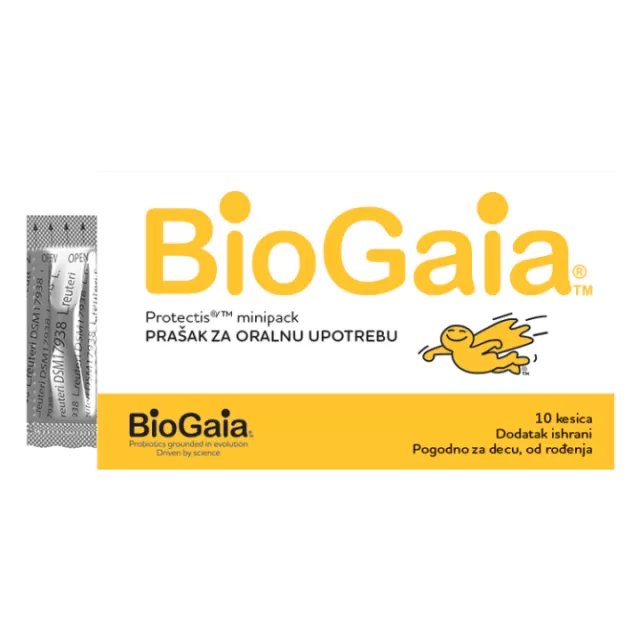 BIOGAIA PROTECTIS MINIPACK PRAŠAK ZA ORALNU UPOTREBU 10 KESICA