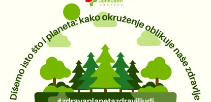 Dišemo isto što i planeta: kako okruženje oblikuje naše zdravlje