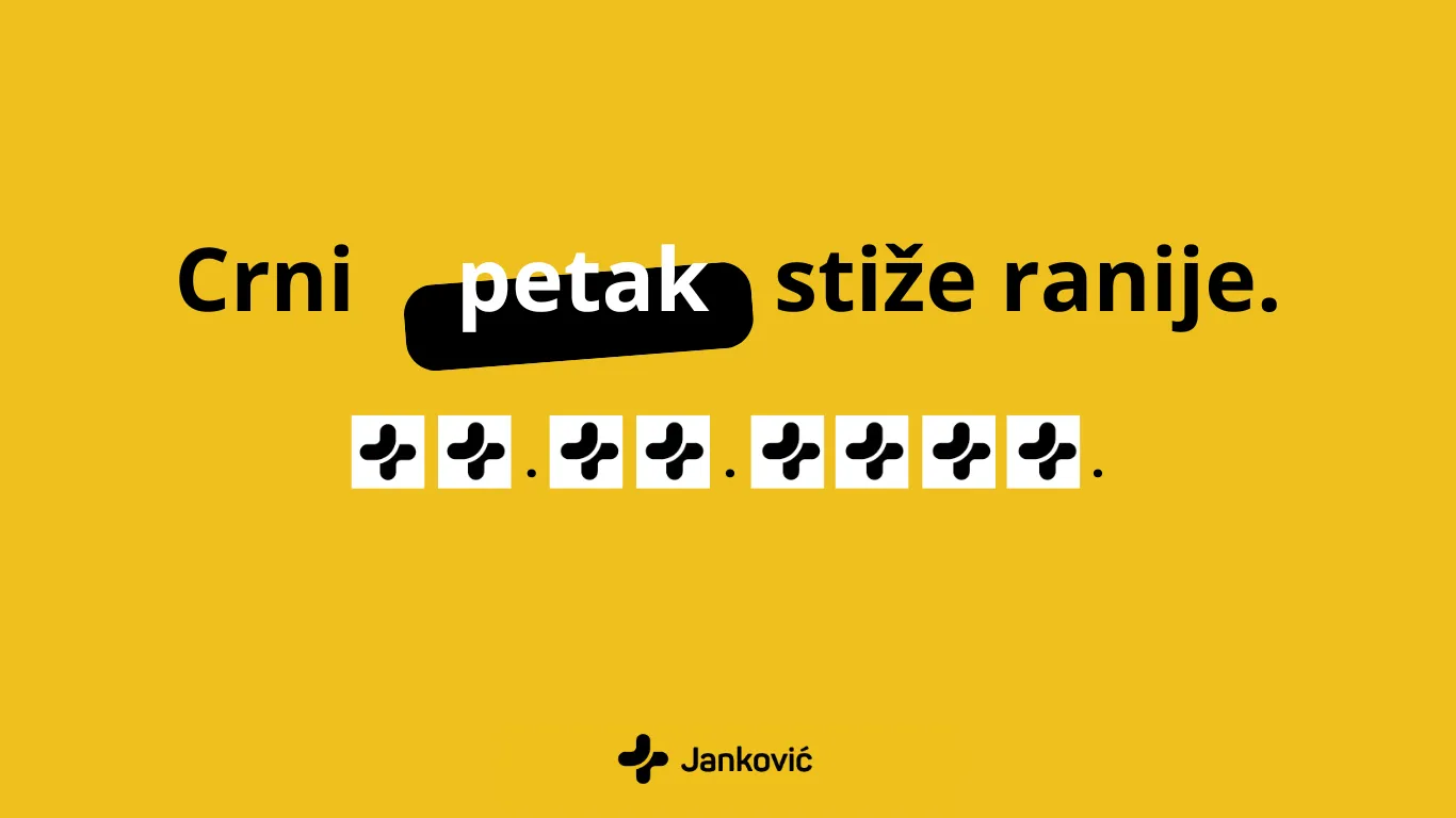 Crni petak 2025. u Janković apotekama