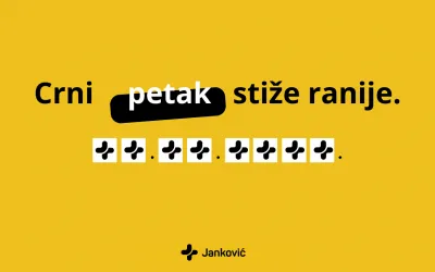 Crni petak 2025. u Janković apotekama