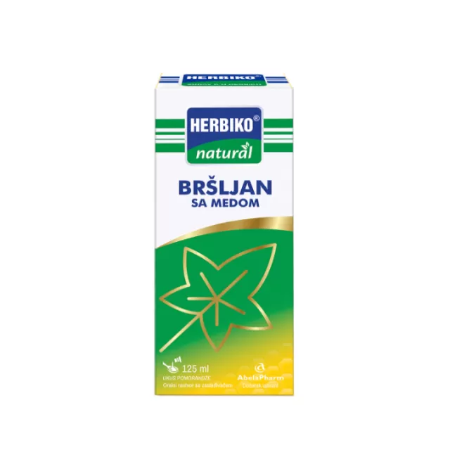 HERBIKO SIRUP BRŠLJAN SA MEDOM 125ML