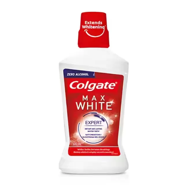 COLGATE MAX WHITE EXPERT RASTVOR ZA ISPIRANJE USTA 500ML