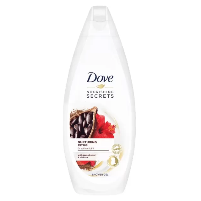 DOVE CACAO BUTTER&HIBISCUS GEL ZA TUŠIRANJE 225ML