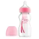 DR BROWNS WIDE NECK PLASTIČNA BOCA OPTIONS 270ML - ROZE