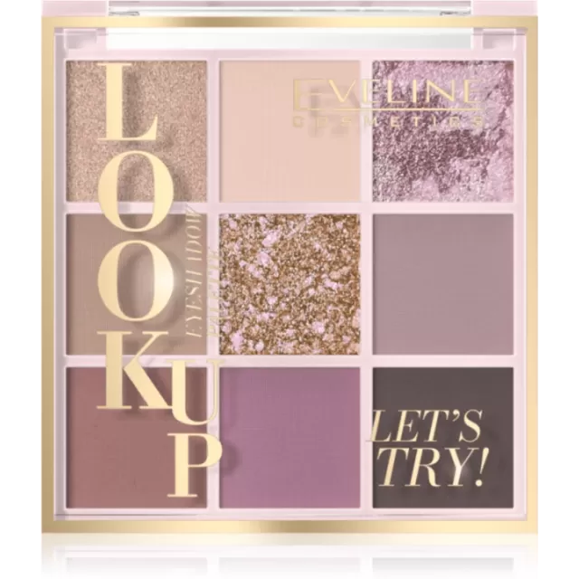 EVELINE PALETA SENKI LOOK UP 9 COLORS - LET'S TRY 10,8g