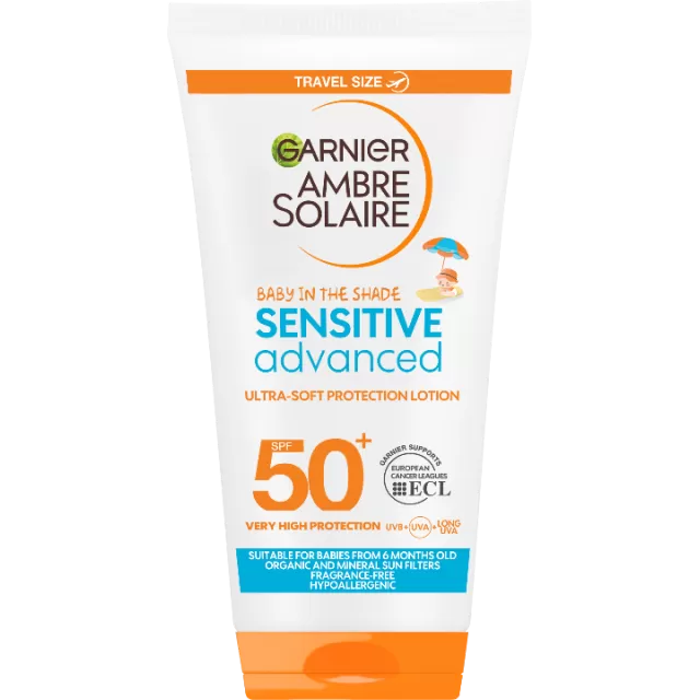 GARNIER SUN AMBRE SOLAIRE DEČIJA ULTRA NEŽNA KREMA ZA ZAŠTITU OD SUNCA SPF50 50ML