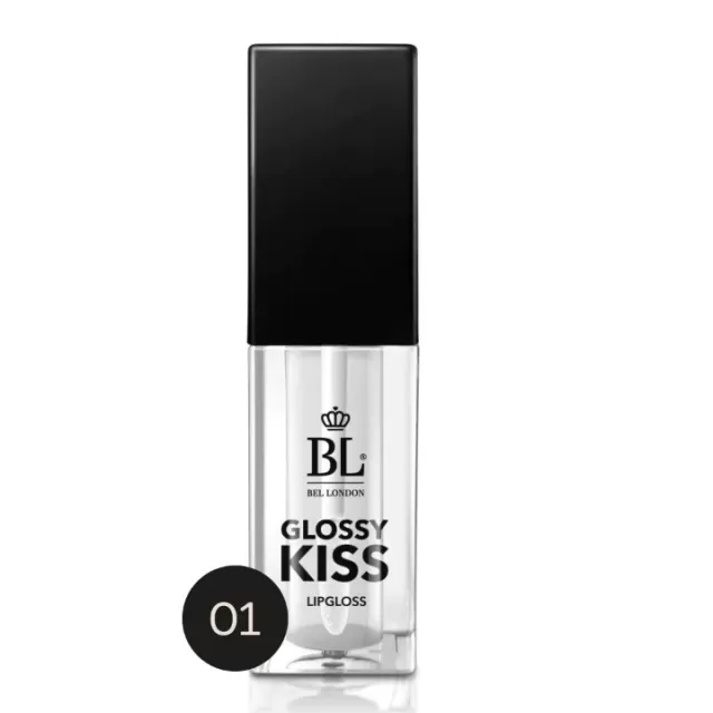 BEL LONDON GLOSSY KISS SJAJ ZA USTA 01, 5ml