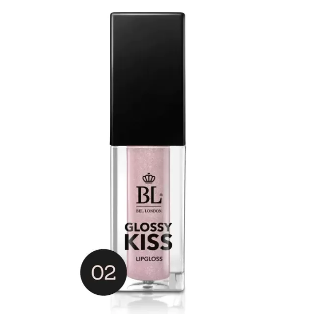 BEL LONDON GLOSSY KISS SJAJ ZA USTA 02, 5ml