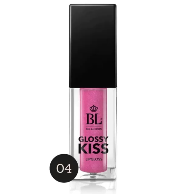 BEL LONDON GLOSSY KISS SJAJ ZA USTA 04, 5ml