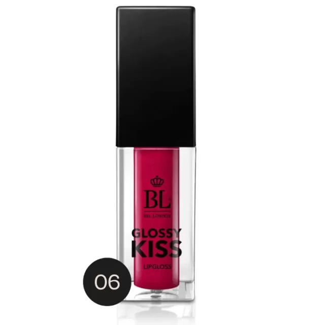 BEL LONDON GLOSSY KISS SJAJ ZA USTA 06, 5ml