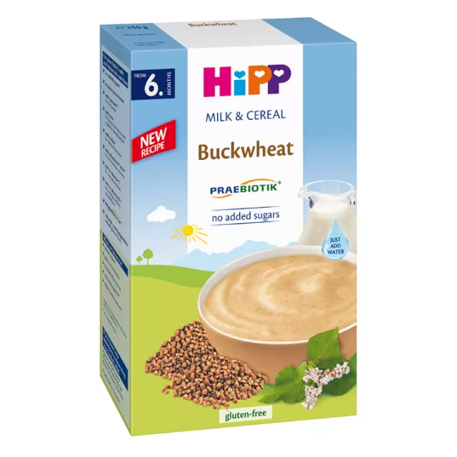 HIPP INSTANT KAŠA MLEKO I ŽITARICE - KAŠICA OD HELJDE 250G