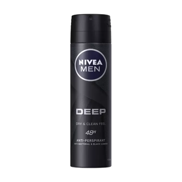 NIVEA MEN ANTIPERSPIRANT SPREJ DEEP 150ML