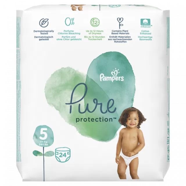 PAMPERS PELENE PURE 5 A24