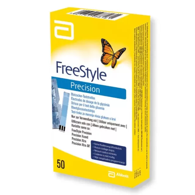FreeStyle Precision trake za merenje šećera 50 komada