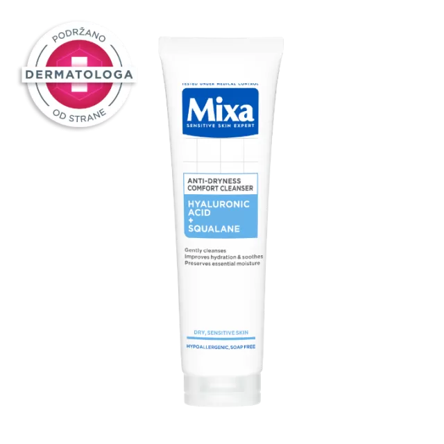 MIXA GEL ZA ČIŠĆENJE LICA PROTIV SUVOĆE KOŽE 150ML