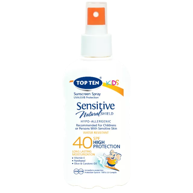 TOP TEN SUN SENSITIVE DEČIJI SPREJ SPF40 180ML