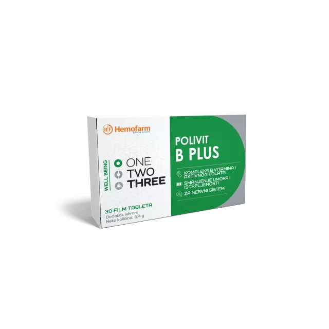 ONE TWO THREE POLIVIT B PLUS TABLETE A30