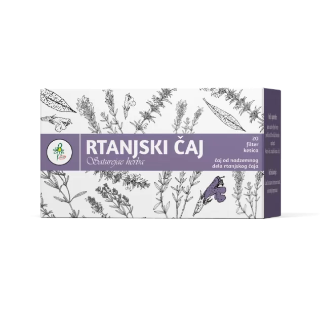 ČAJ RTANJSKI FILTER KESICE A20 JP