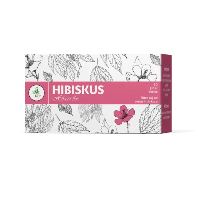 ČAJ HIBISKUS FILTER KESICE A20 JP