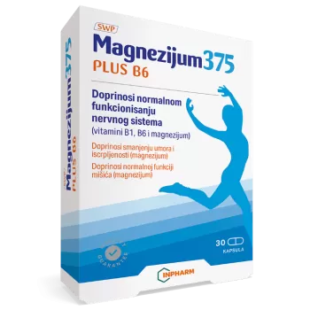 MAGNEZIJUM 375+B6 KAPSULE A30