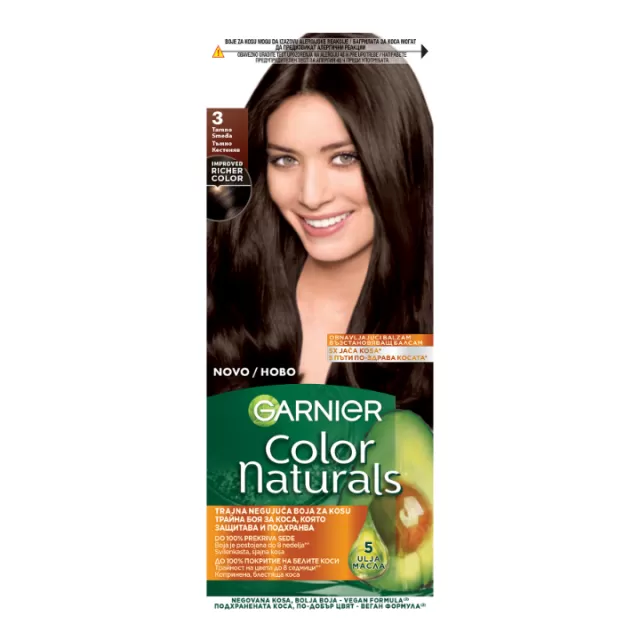 GARNIER COLOR NATURALS BOJA ZA KOSU - 3