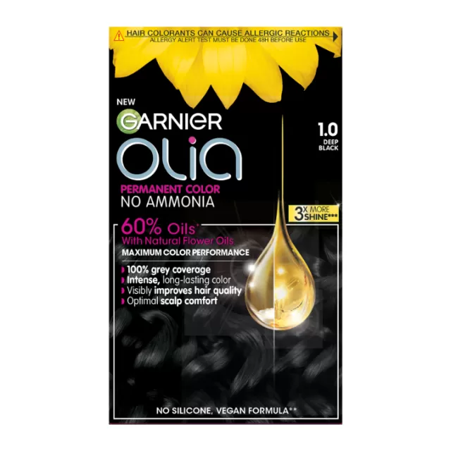 GARNIER OLIA BOJA ZA KOSU INTENZIVNA CRNA 1.0