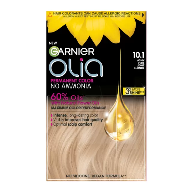 GARNIER OLIA BOJA ZA KOSU PEPELJASTO IZRAZITO PLAVA 10.1