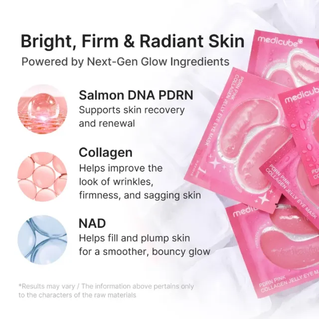 Medicube PDRN Pink Jelly Maska Za Područje Oko Očiju A6