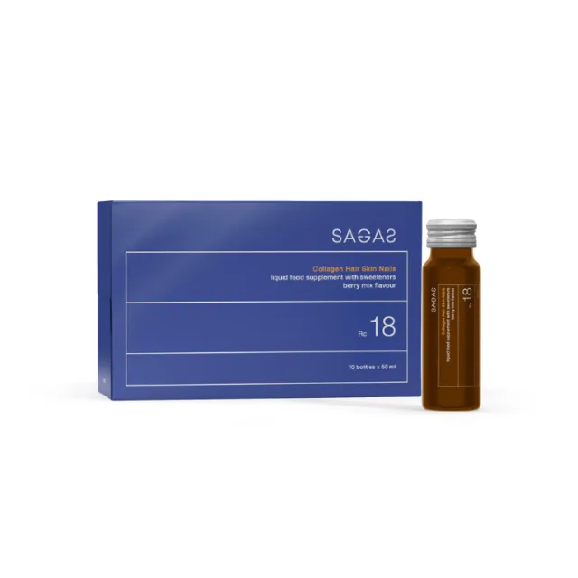 SAGAS RC 18 COLLAGEN HAIR SKIN NAILS 50ML A10