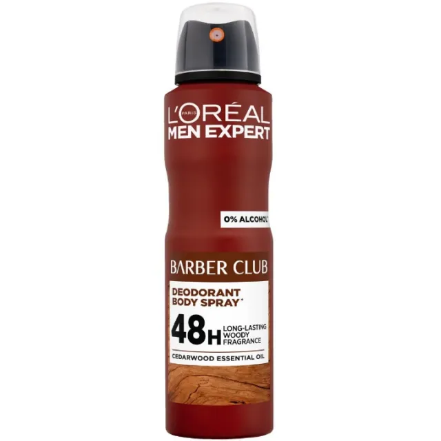 L'Oreal Paris Men Expert Barber Club dezodorans u spreju 150ml