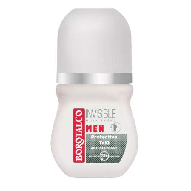 BOROTALCO ROLL ON MEN INVISIBLE 50ML