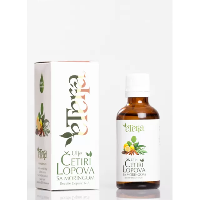 ETERRA ULJE ČETIRI LOPOVA+MORINGA 50ML