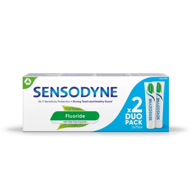SENSODYNE PASTA FLUORID DUO 2x75ML