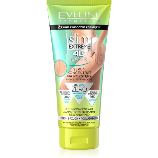 Eveline SLIM EXTREME 4D LASER SERUM CONCENTRATE AGAINST STRETCH MARKS 150ML